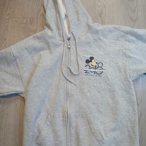 Gray Hoodie Disney 2018 Authentic Disnwy Merch